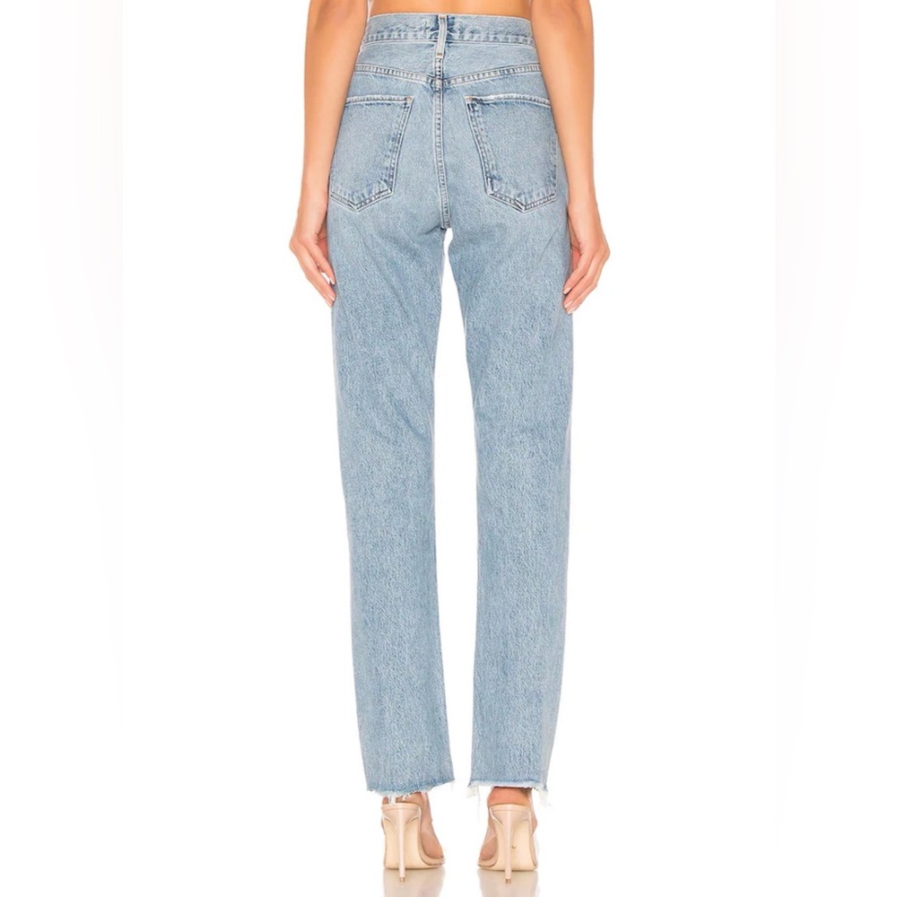 Agolde Cherie High-Rise Straight Leg Jeans in Merit - Picture 6 of 6